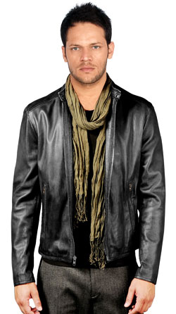 Buy Casual Leather Biker Jacket Online for Universal Purpose
