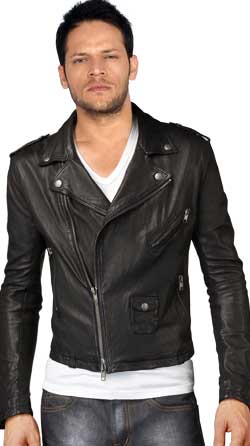 Buy Voguish Side Zipper Leather Jackets