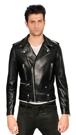 Shop for Attention Grabbing Mens Leather Biker Jacket online