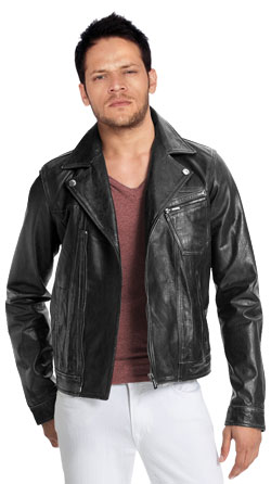 Shop for Designer Mens Moto Leather Jacket Online