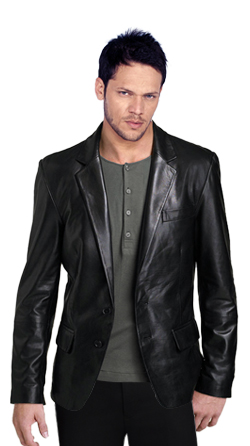 Buy ductile and cozy mens leather blazer online