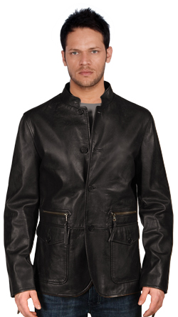 Exquisite Leather Coat for Men