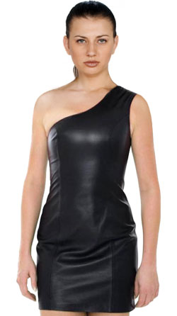 Buy Single Shoulder Back Zipped Dress for Women