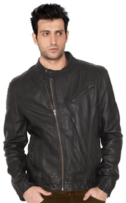 Buy rugged mens leather jacket online