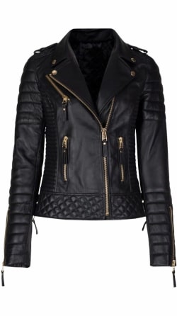 Buy diamond quilted lambskin womens leather jacket online
