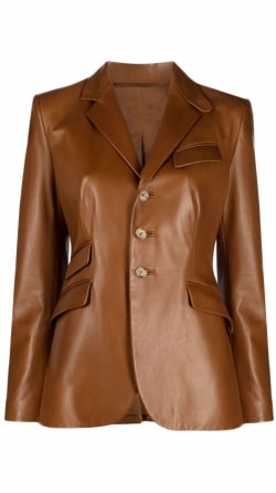 Buttery and Cheerful Leather Jacket
