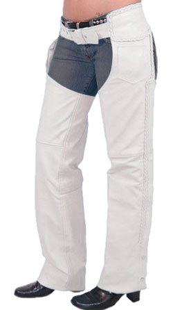 Baggy Leather Chaps for Women