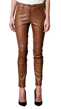 Sided Loop Peppy Leather Pant