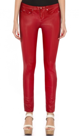 Women's Leather Pants Online at Leatherfads.com