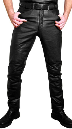 Buy tough and posh mens leather pant online